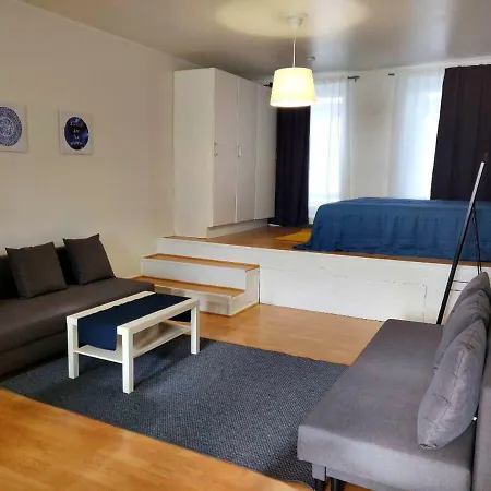 Spacious 44m2 Studio In City Center Apartament